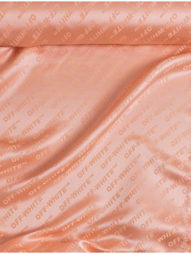 Вискоза OFF WHITE цвета спелого абрикоса