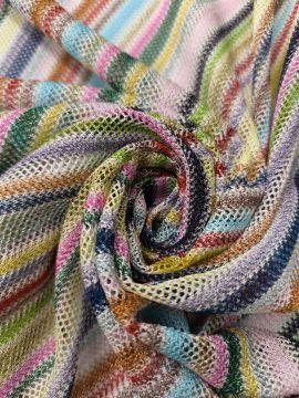 Трикотаж MISSONI в яркую полоску