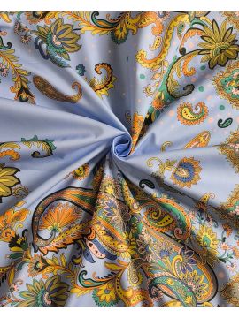 Хлопок голубой ETRO
