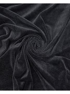 Джерси бархатное серая полоска ARMANI