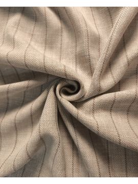 Костюмная серо-бежевая в полоску ZEGNA