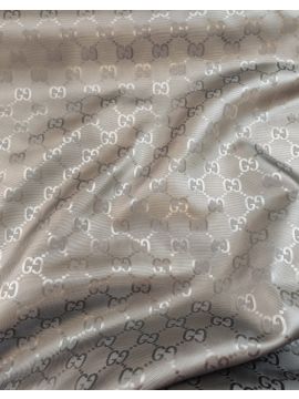 Плащевая плотная GUCCI темно-серая